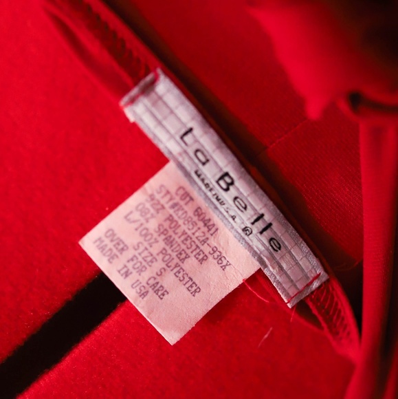 Red Wrap Dress - Picture 4 of 4